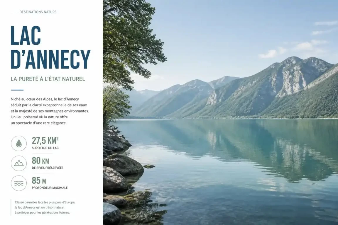 Lac d'Annecy où le jet ski est interdit depuis 2019