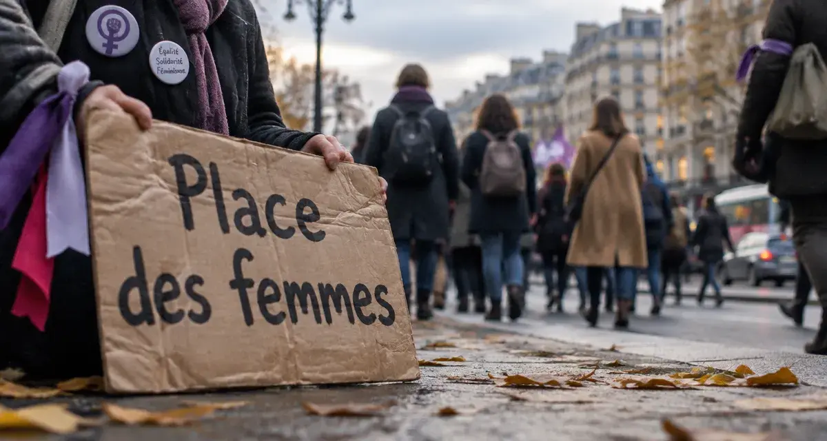 Près de 200 personnes mobilisées à Annecy pour la place des femmes