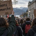 Annecy : une mobilisation lycéenne entre préfecture et avenue d’Albigny