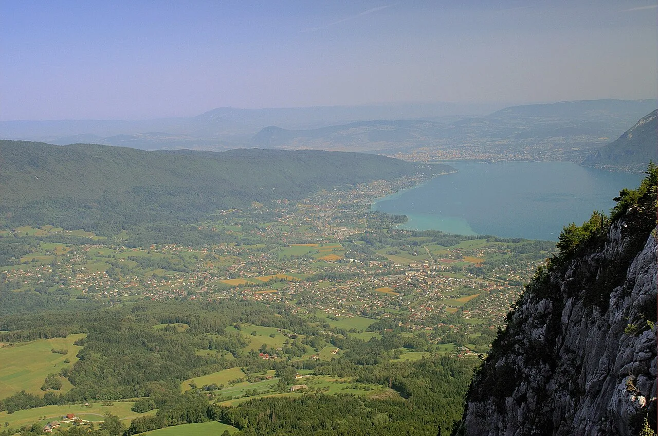 Saint-Jorioz vu depuis la Cochette.